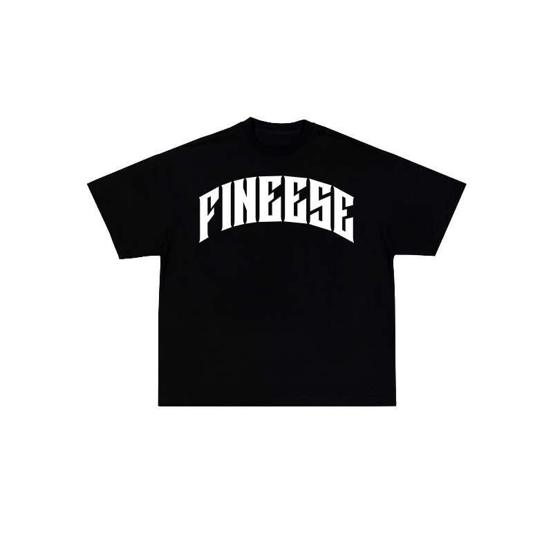 FINESSE BLACK TEE